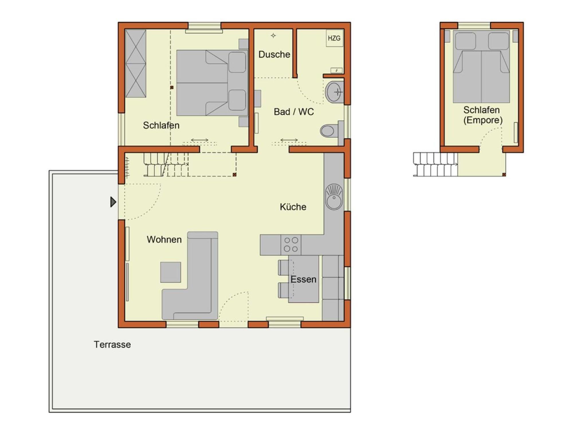 Ferienhaus Hannes Glowe Bagian luar foto